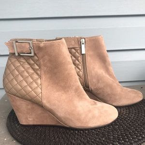 BCBG GENERATION wedge booties